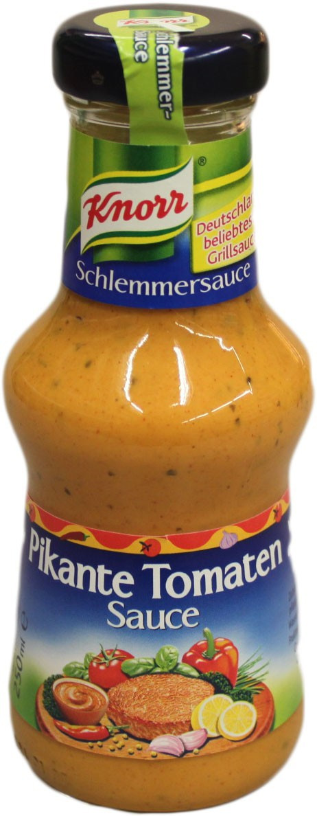 Соус Пікантний Knorr Pikante Tomate Sauce VEGAN 250 Німеччина