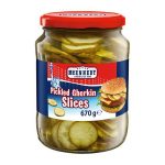 Огірки мариновані шматочками McEnnedy Pickled Gherkin Slices 670г/400г Польща