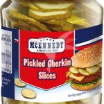 Огірки мариновані шматочками McEnnedy Pickled Gherkin Slices 670г/400г Польща