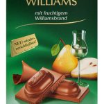 Шоколад молочний з Грушею і Бренді Williams Lindt Williams 100г Німеччина
