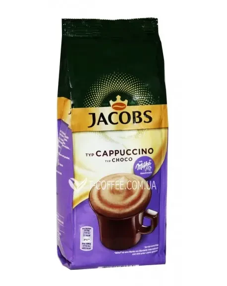Капучино JACOBS Cappuccino Choco з шоколадом MILKA 500 г Нідерланди