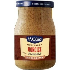 Гірчиця Madero Musztarda Horcice Kremska Польща 210 г