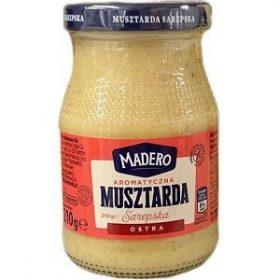 Гірчиця гостра (муштарда) ostra Madero Польща 210 г