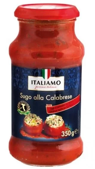 Соус з овечим сиром пекорино, томатами й оливковою олією Italiamo Sugo al Calabrese 350 г Італія