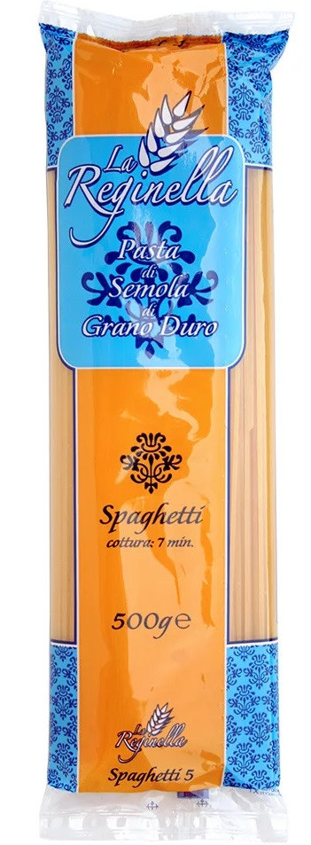 Макаронні вироби Reginella Pasta Spaghetti № 5 Італія 500г