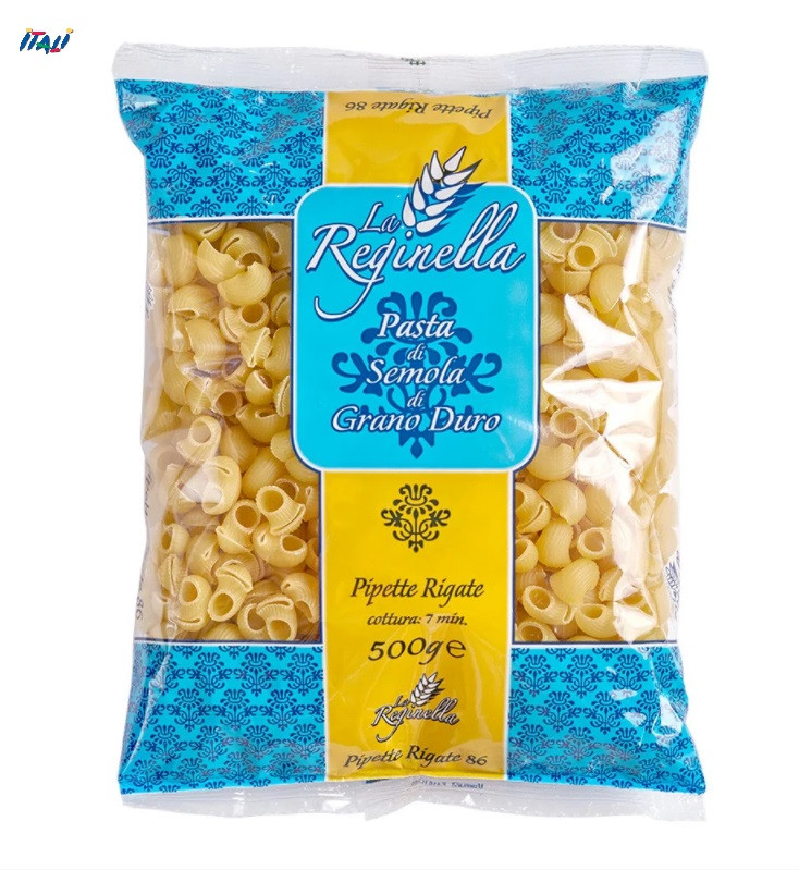 Макаронні вироби Reginella Pasta Pipette Rigate No 86 Італія 500г