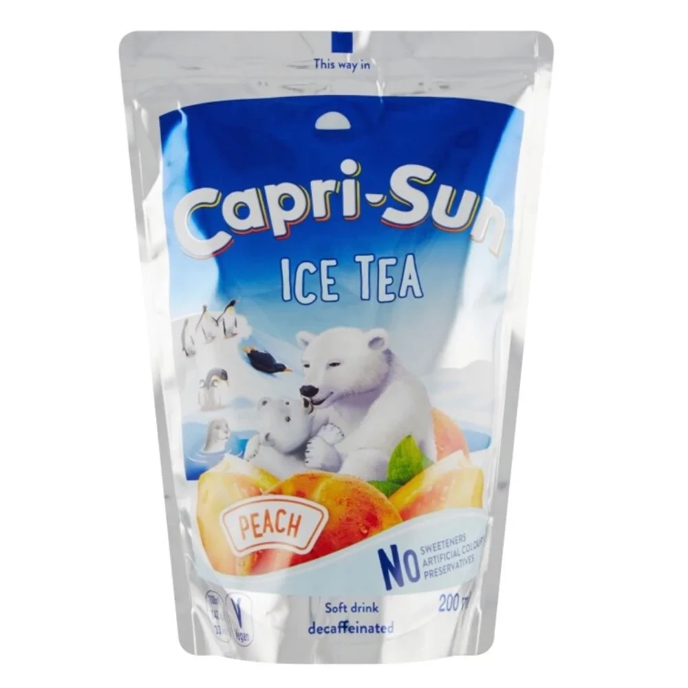 Чай холодний Персик Capri-Sun Peach 200 мл Німеччина
