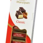 Цукерки Марципанові в темному шоколаді ERASMI Lübecker Edel-Marzipan 125 г Німеччина