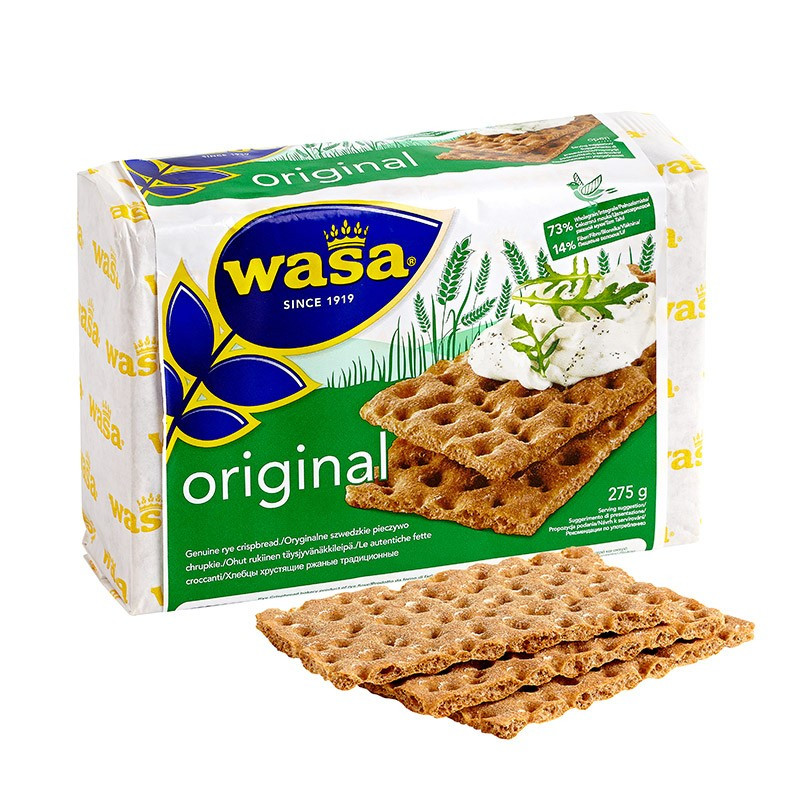 Хлібці Ряжні Wasa Original 275 г Німеччина