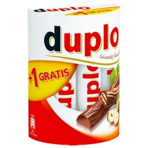 Шоколадний батончик із шоколадно-горіховою начинкою Ferrero Duplo (11 шт.x18.2г) 200.2г Німеччина