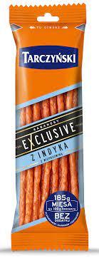 Ковбаски Кабаноски з індички та свинини БЕЗ ГЛЮТЕНА, TARCZY ⁇ SKI Exclusive Kabanosy 100 г Польща