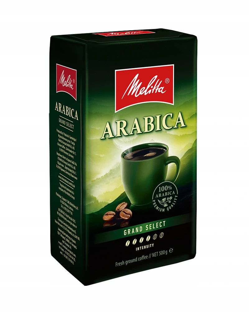 Кава мелена 100% Арабіка Melitta Grand Select Німеччина 500г