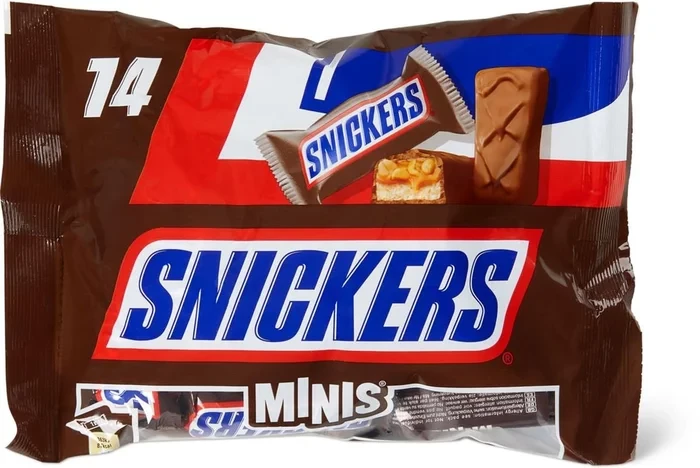 Цукерки шоколадні Snickers Minis 170 р Великобританія