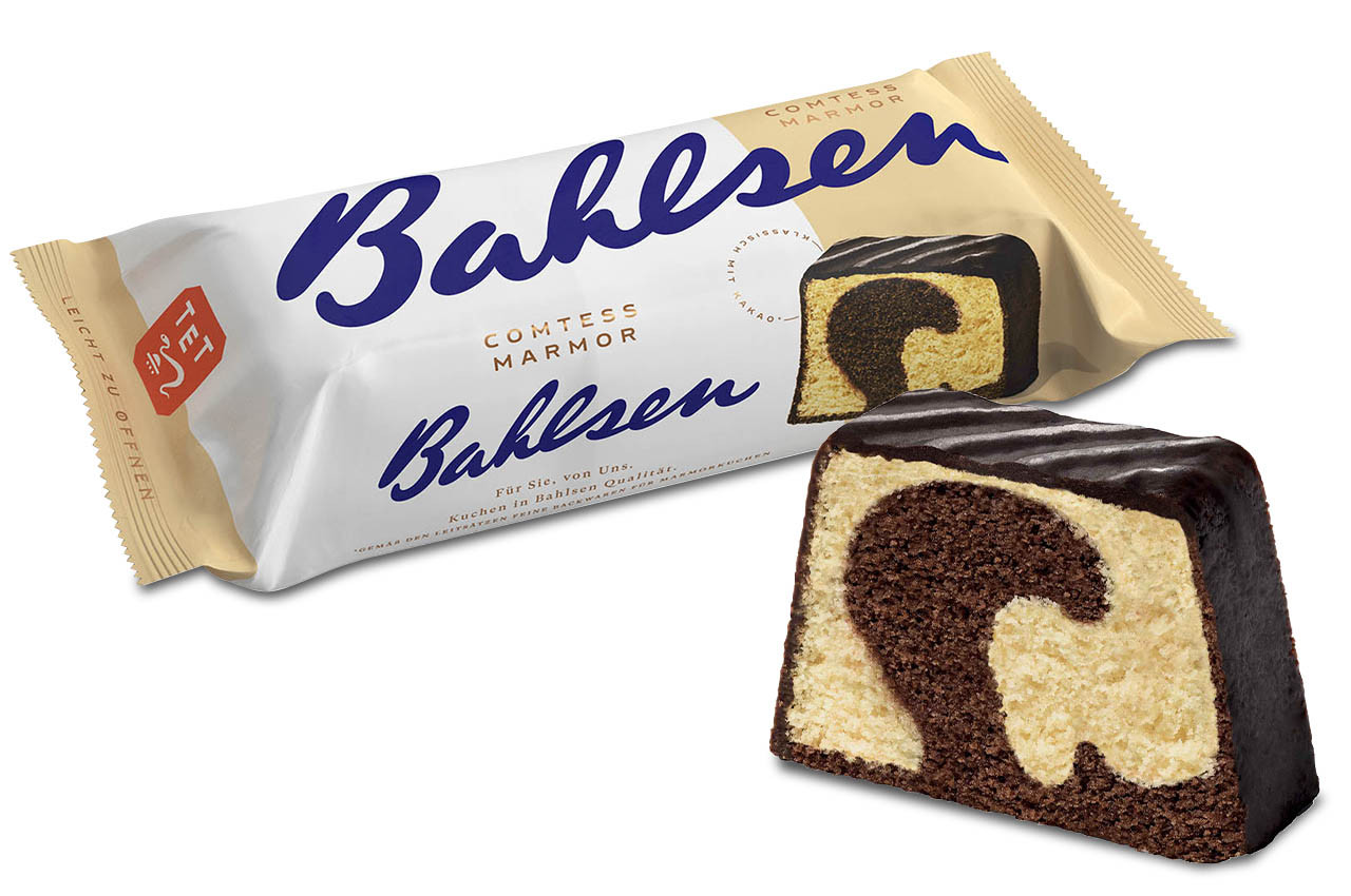 Бісквітний торт "Графиня Мармур" Bahlsen Comtess Marmor 350г Німеччина