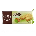 Вафлі з горіховим кремом Fiesta z Kremem Orzechowym 400 г Польща