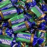 Цукерки шоколадні з арахісом Mieszko Michaszki Original 1 кг Польща