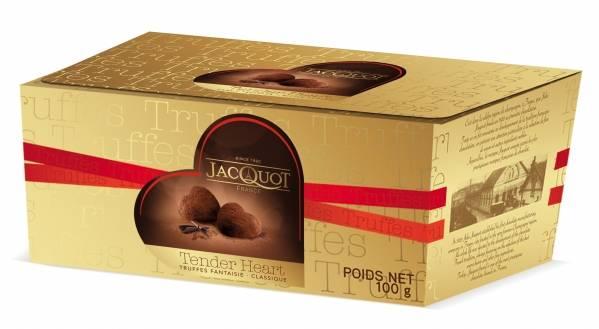 Цукерки Трюфель "Ніжне Серце" Jacture Fancy Truffles 100 г Франція