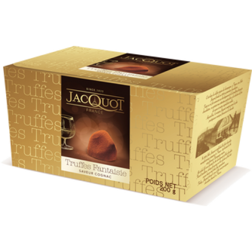 Цукерки Трюфель "Коньяк "Савер" Jacture Fancy Truffles Saveur Cognac 200 г Франція