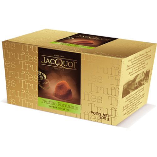 Цукерки Трюфель "Лісовий горіх" Jacture Fancy Truffles Hazelnut Flavour 200 г Франція