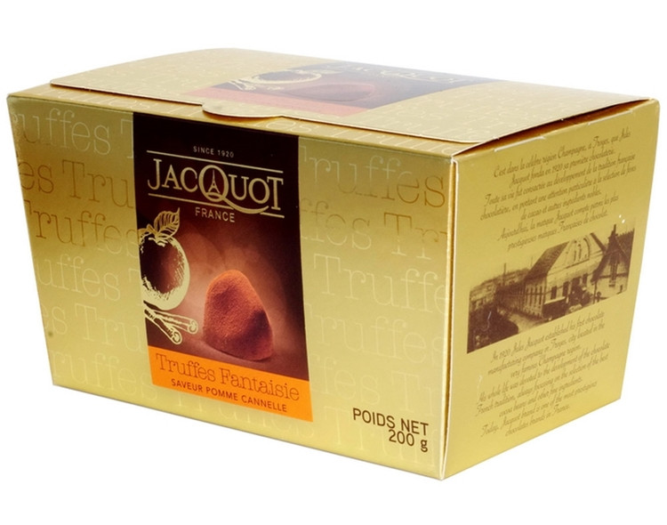 Цукерки Трюфель "Яблуко з корицею" Jacture Fancy Truffles Seveur Pomme Cannelle 200 г Франція