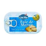 Печінка тріски копчена Cote Mer Foie de Morue Gout fume 120 г Іспанія
