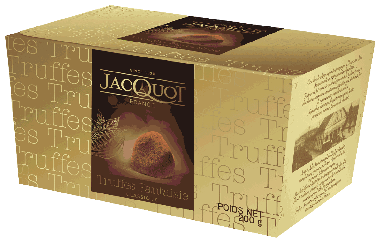 Цукерки Трюфель "Класика" Jacнчecy Truffles Bitter Classic 200 г Франція
