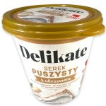 Крем-сир сирний БЕЗ КОНСЕРВАНТОВ із зеленню (сирне намащення) Delikate serek Польща 150 г