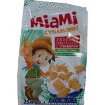 Сухий сніданок БЕЗ ПАЛЬМОВОГО МАСЛА Miami Cynamonki, 250 г Польща