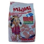 Сухий сніданок БЕЗ ПАЛЬМОВОГО МАСЛА Полуниця Miami Truskamonki, 250 г Польща