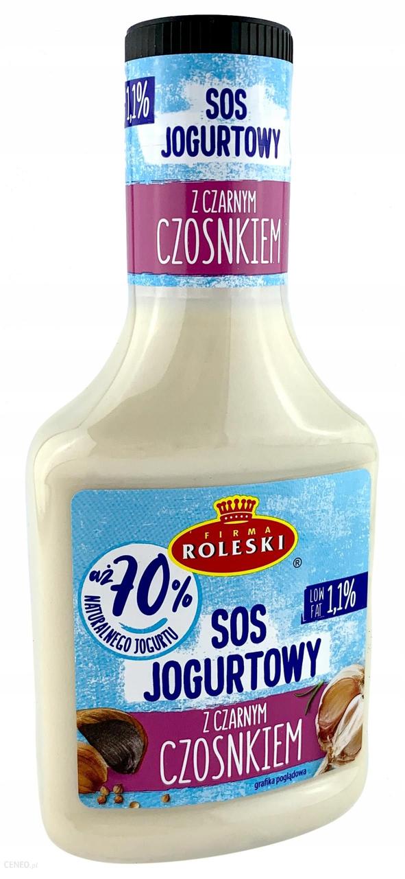 Соус Йогуртовый с чесноком Roleski Sos Jogurtowy Z Czarnym Czosnkiem  325мл Польша