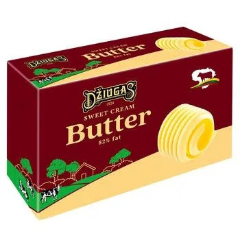 Олія вершкове 82% Dziugas Butter Sweet Cream 200 г Литва