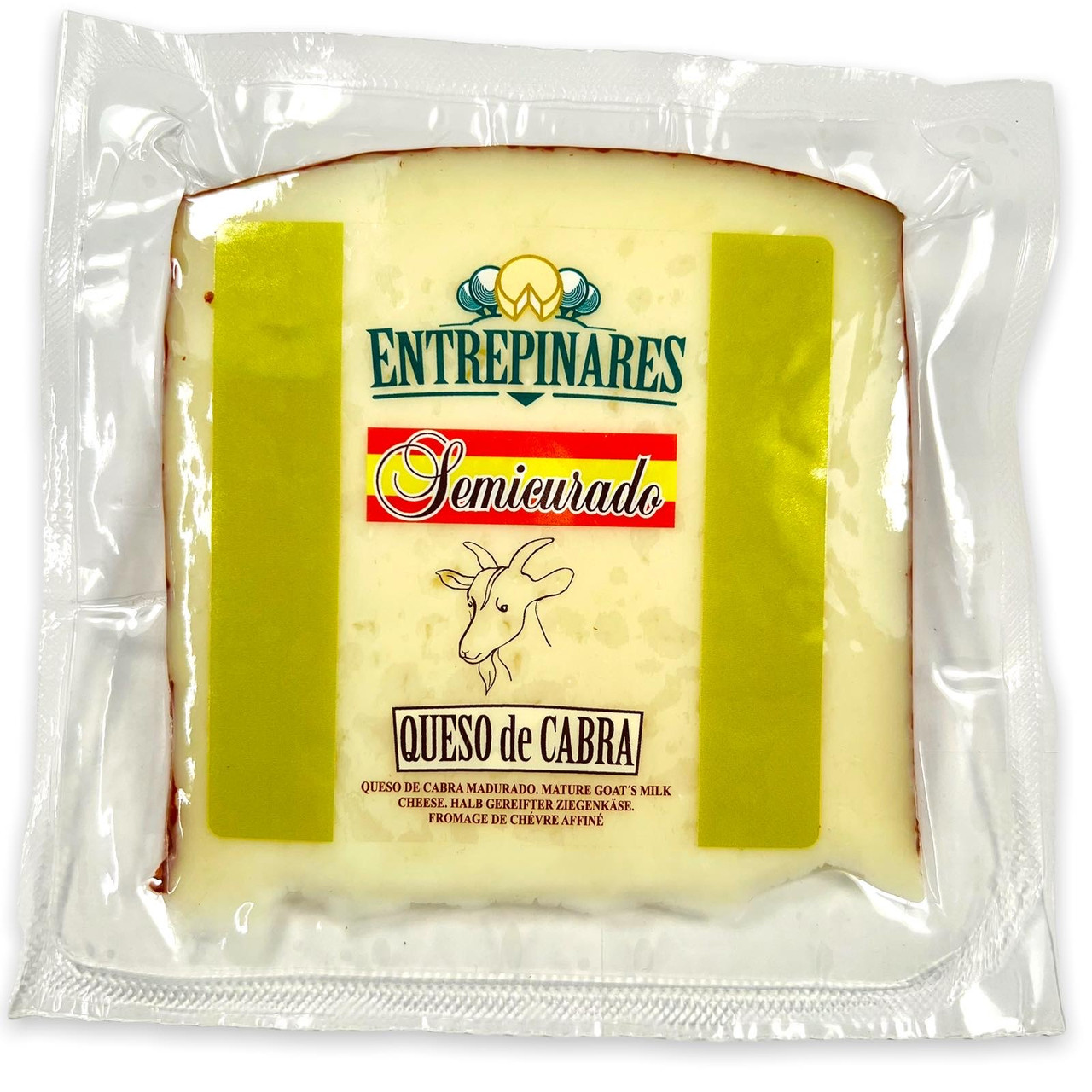 Сир із козячого молока Entrepinares Semicurado. Queso de Cabra 150 г Іспанія