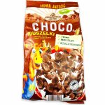 Шоколадні пластівці БЕЗ ПАЛЬМОВОЇ ОЛІЇ Crownfield Choco Muszelki 250 г Польща