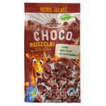 Шоколадні пластівці БЕЗ ПАЛЬМОВОЇ ОЛІЇ Crownfield Choco Muszelki 250 г Польща