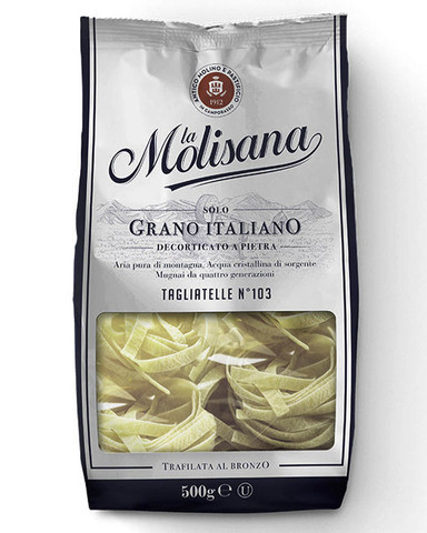 Макаронні вироби, Лапша в Гніздах La Molisana Tagliatelle № 103 Італія 500г