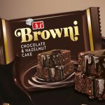 Шоколадно-горіховий торт Брауні, ETI BROWNI Czekolate&Hazelnut 200 г