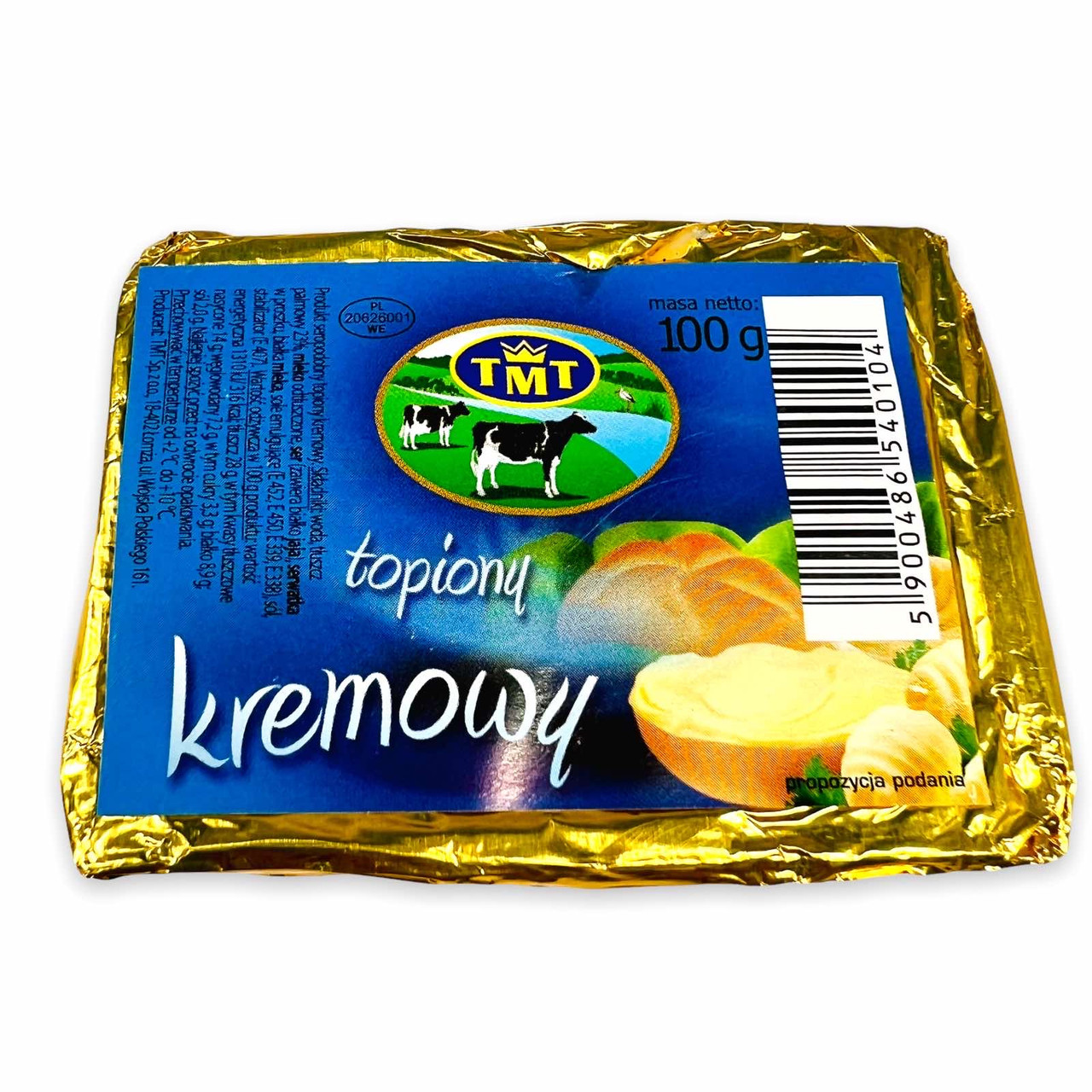 Сир плавлений вершковий Lactima Kremowy 100 г Польща