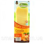Сир у слайсах Gouda MLEKPOL без консервантів 1 кг Польща