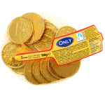 Шоколад молочний Euro Монети Only Milchschokolade Австрія 85г