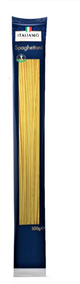 Макаронні вироби Спагеті (Довжина 50 см!!!  ITALIAMO Spaghettoni Італія 500г
