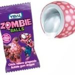 Жувальні гумки БЕЗ ГЛЮТЕНА Зомбі Болс Vidal Zombie Balls (200шт х 5 г) Іспанія