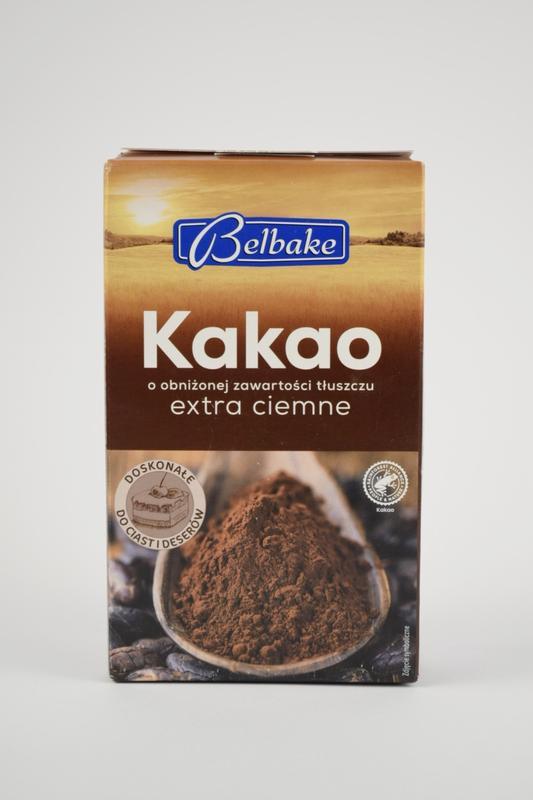 Какао порошок екстра темний Belbake Extra Ciemne 200 г Німеччина