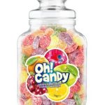 Льодяники (цукерки) Фруктові 5 смаків Argo Oh! Candy 900г Польща