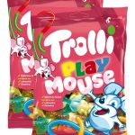 Желейні цукерки Без лактози, без глютену Мишки Trolli Playmouse Німеччина 200 г