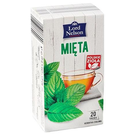 Чай з М'ятою Lord Nelson Mieta (20 пак.X 2г) 40 г Польща