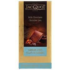 Шоколад молочний Карамель і Сіль Jactures Milk Caramel Chips 100 г Франція