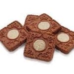 Печиво шоколадне з начинкою з халви "Падішах" 500 г Україна