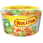 Локшина яєчна швидкого приготування зі смаком курки Rollton 75 г (склянка)