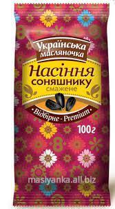 Семески соняшника смажені Premium "Українська масляна" 100 г