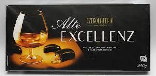 Шоколадні цукерки з бренді ALTE EXCELLENZ Brandy Filled Chocolate Німеччина 250 г